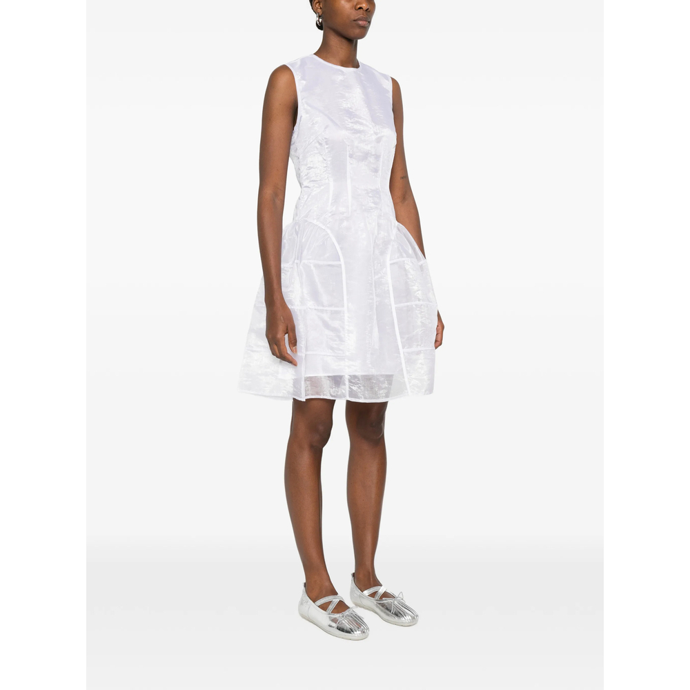 [Cecilie Bahnsen] Sleeveless dress SS26 RTW10014 CLAUDIE WHITE