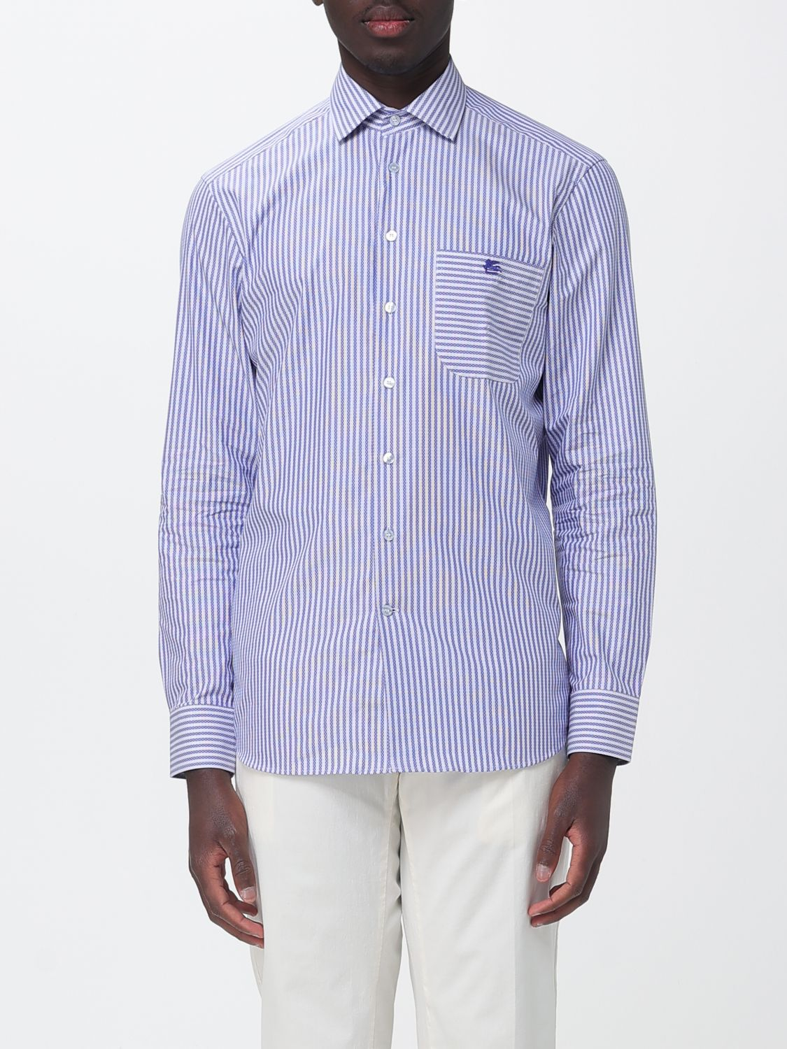 [Etro] Shirts Long Sleeve SS26 MRIB003099TR5A7 S8461