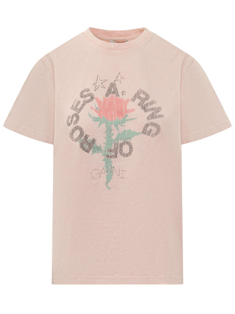 [GANNI] T-shirts SS26 A1050152 0BN