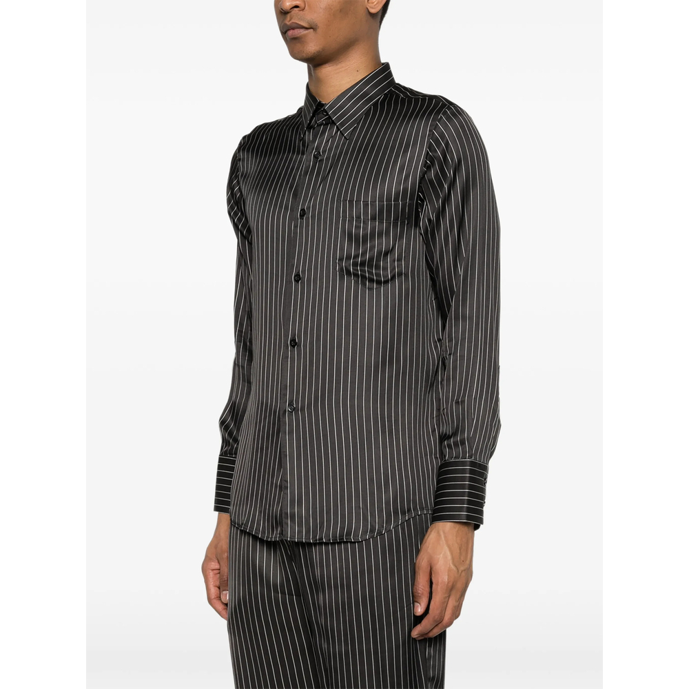 [ERNEST W. BAKER] Shirts Long Sleeve SS26 SH20 SR02 BLKWH