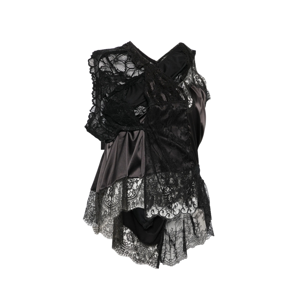 [Junya Watanabe] Blouse SS26 JQ-B005  BLACK