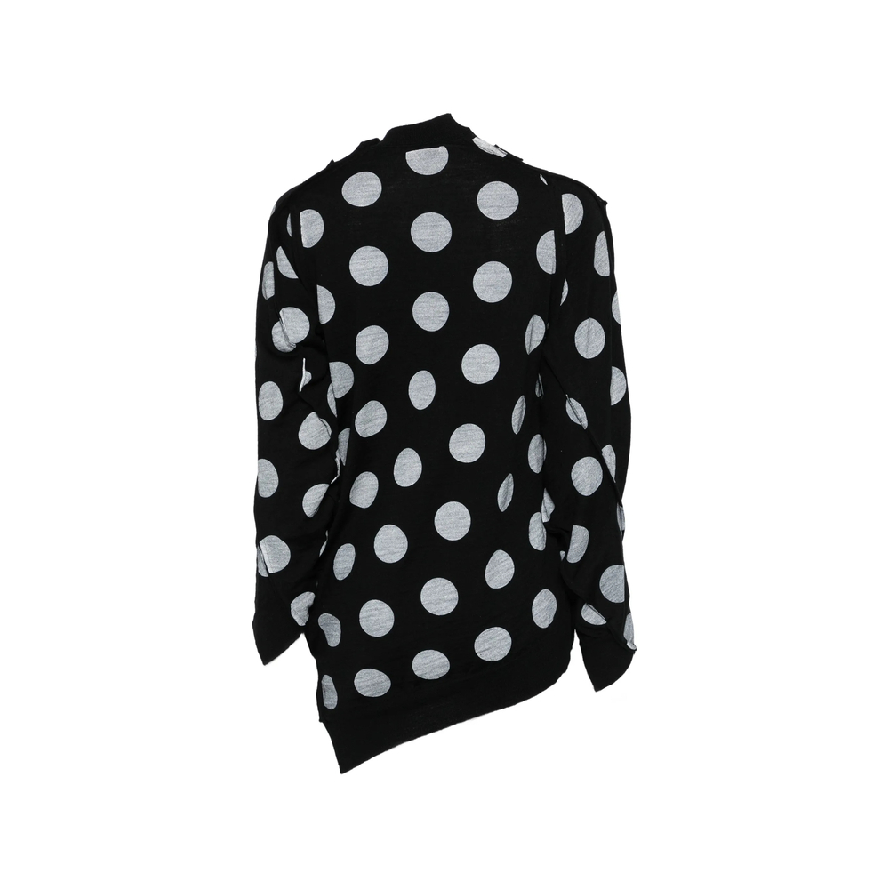[Junya Watanabe] Cardigan SS26 JQ-N020  BKWHI