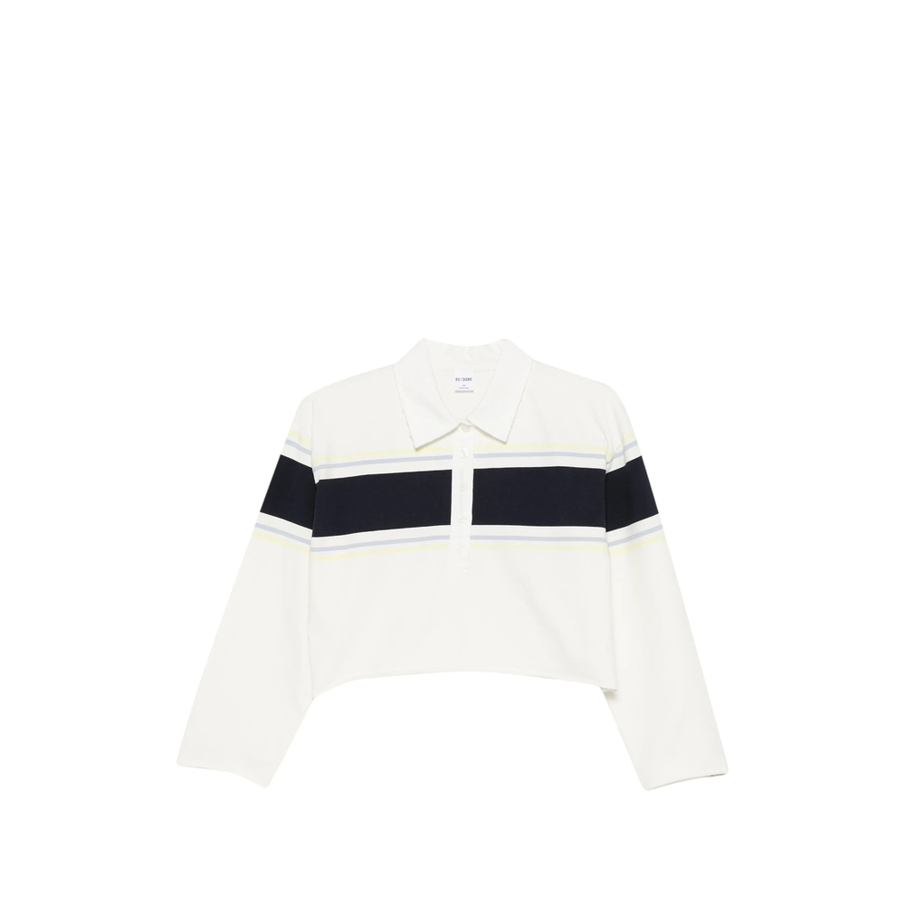 [Re/Done] T-shirts Long Sleeve SS26 091-02WRGBPOL  OFFWH