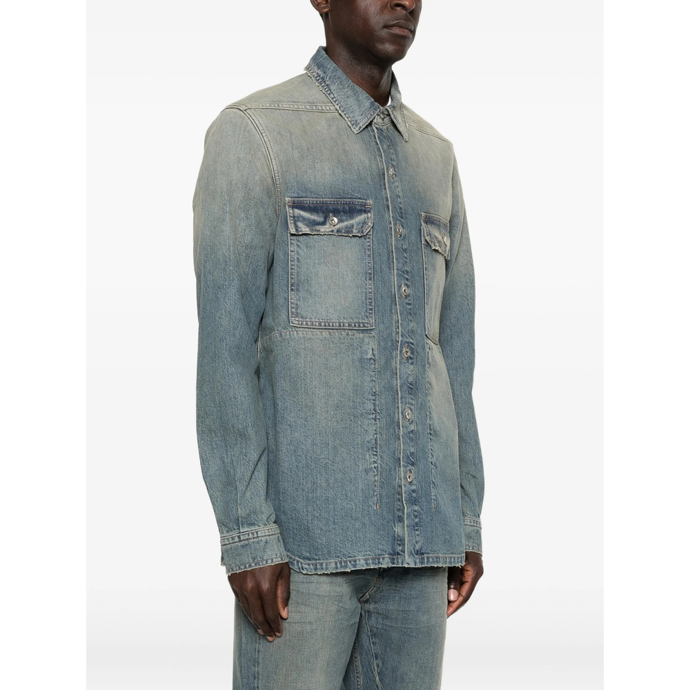 [RICK OWENS DRKSHDW] Denim jacket SS26 DU01F4755 DWB 06
