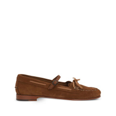 [HEREU] Loafer SS26 LOSUWFS25 LOREA SUED TABAC