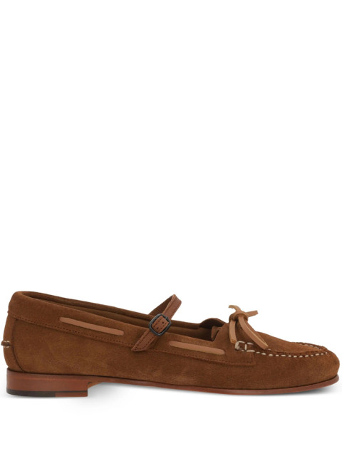[HEREU] Loafer SS26 LOSUWFS25 LOREA SUED TABAC