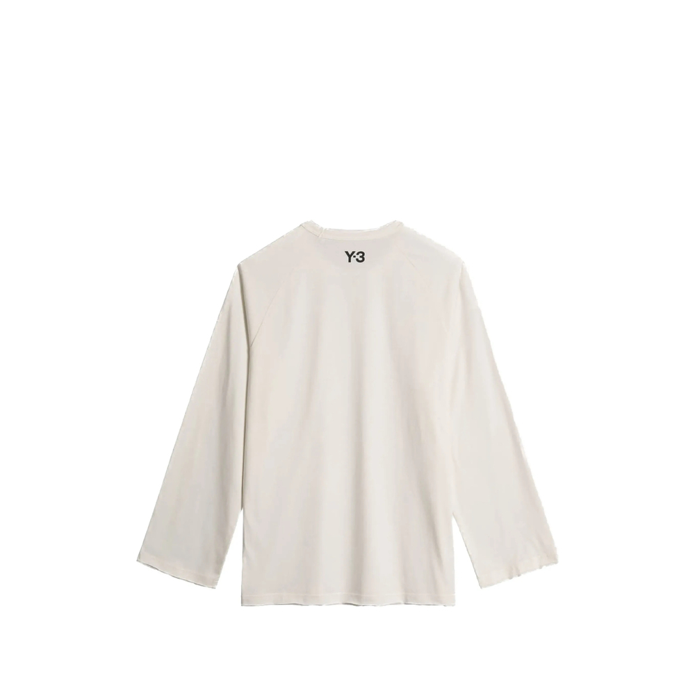 [Y-3] T-shirts Long Sleeve SS26 KS9747  WHITE