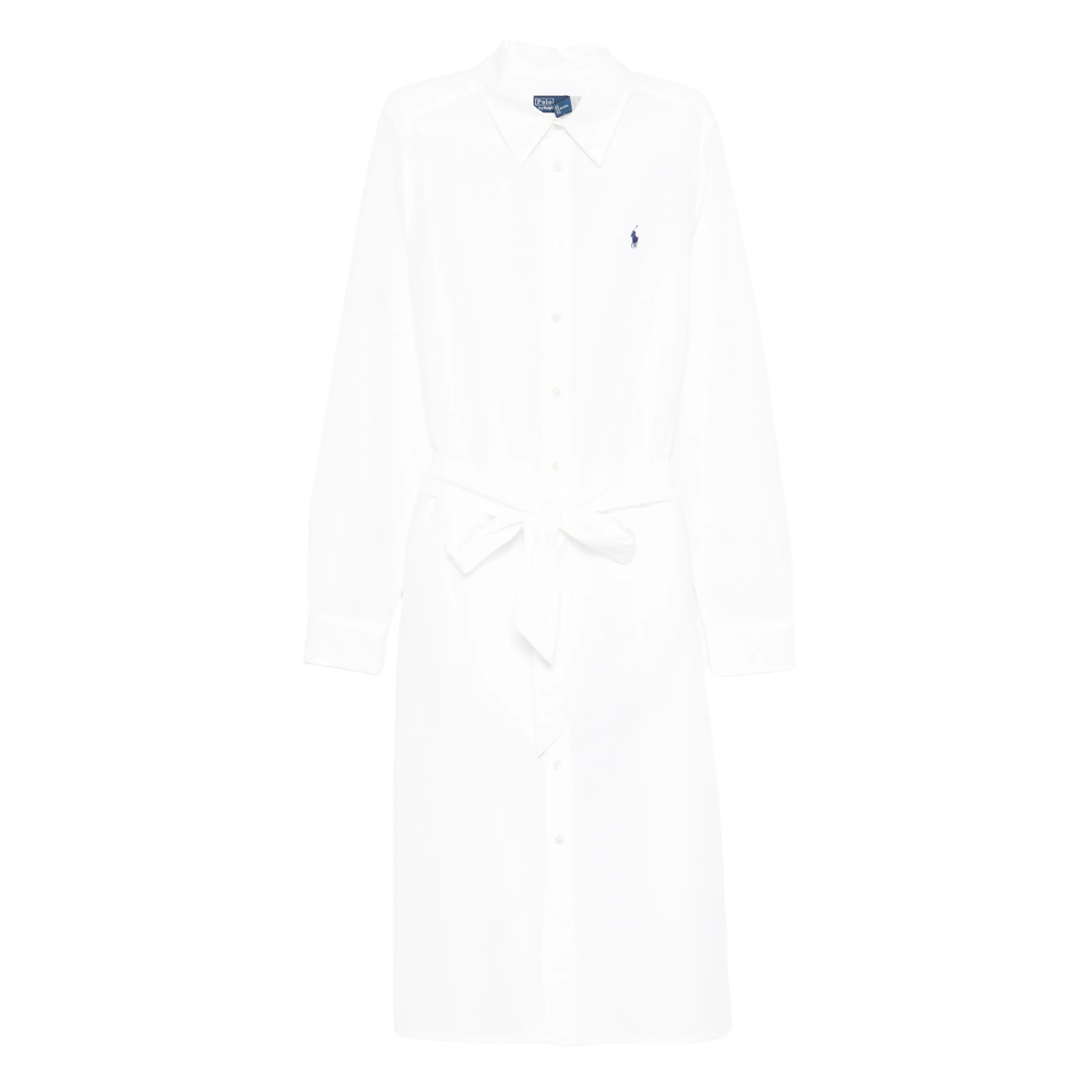 [Ralph Lauren] Short sleeve dress SS26 211B18781001  WHITE