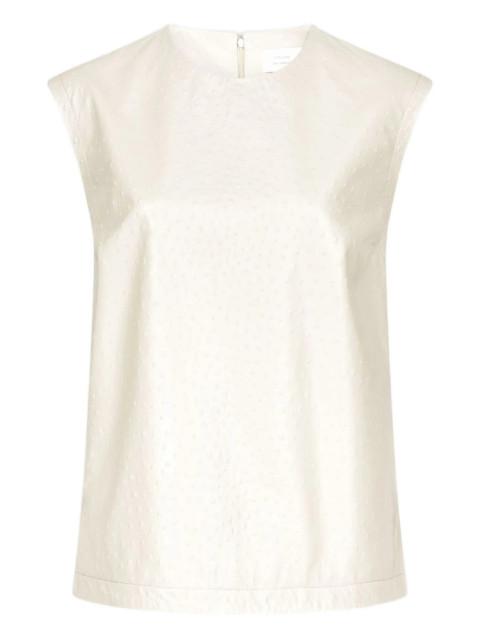 [LouLou De Saison] T-shirts Sleeveless SS26 FIZA  IVORY