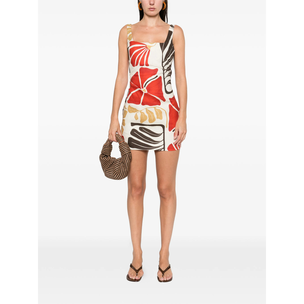 [Sir.] Sleeveless dress SS26 SIR425-1009  ROSSO