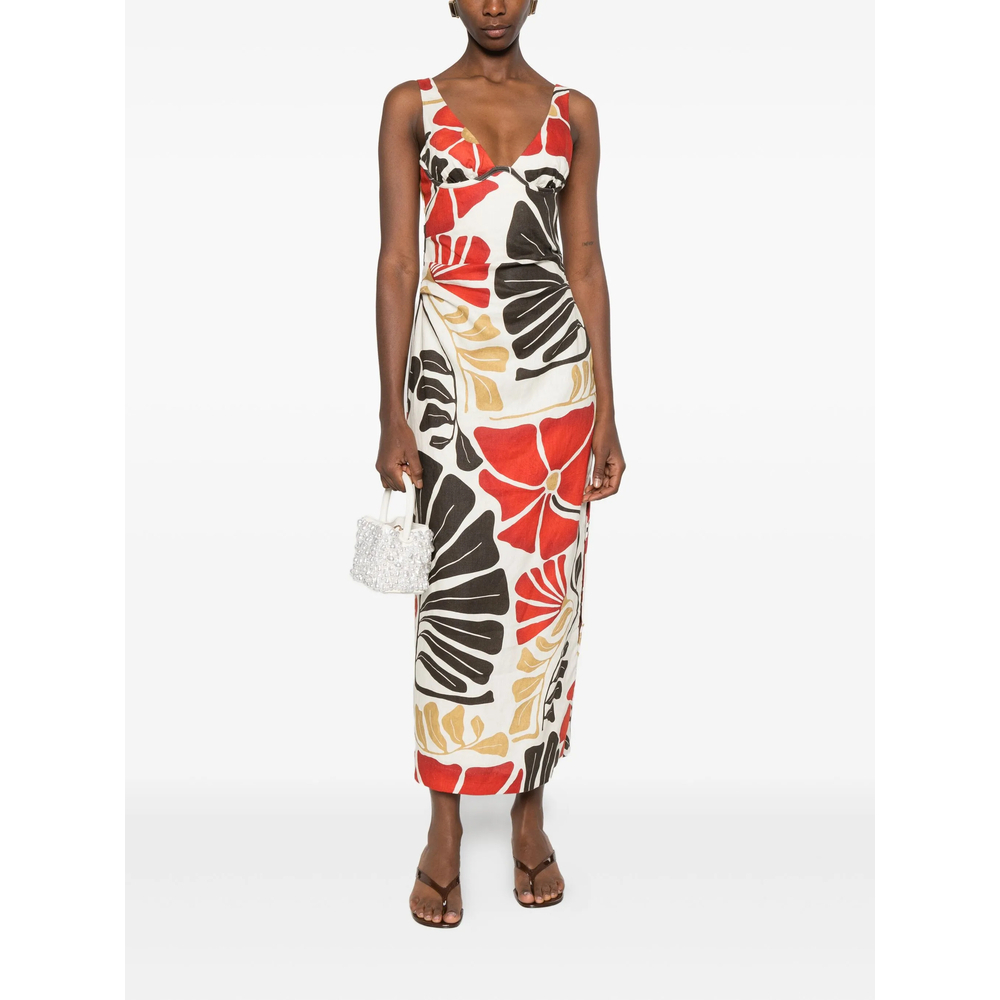 [Sir.] Sleeveless dress SS26 SIR425-1023  ROSSO