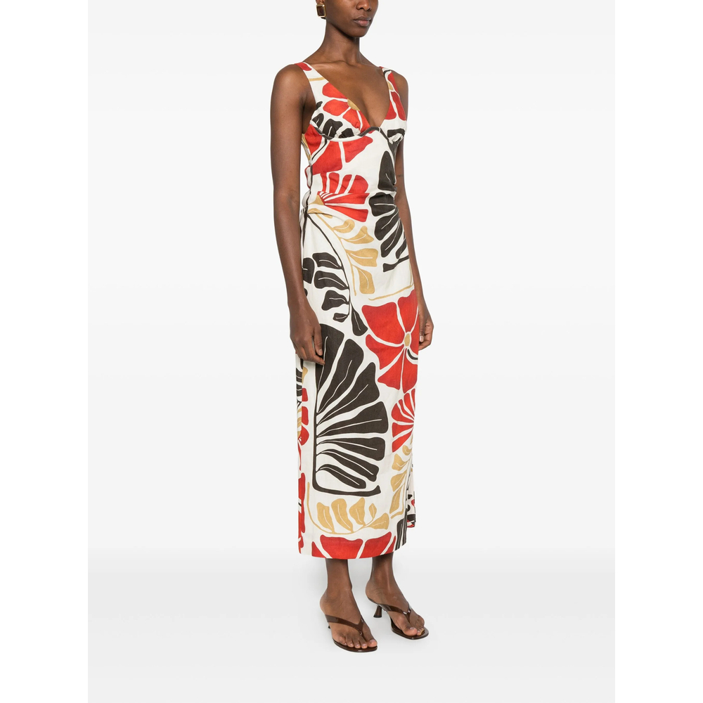 [Sir.] Sleeveless dress SS26 SIR425-1023  ROSSO