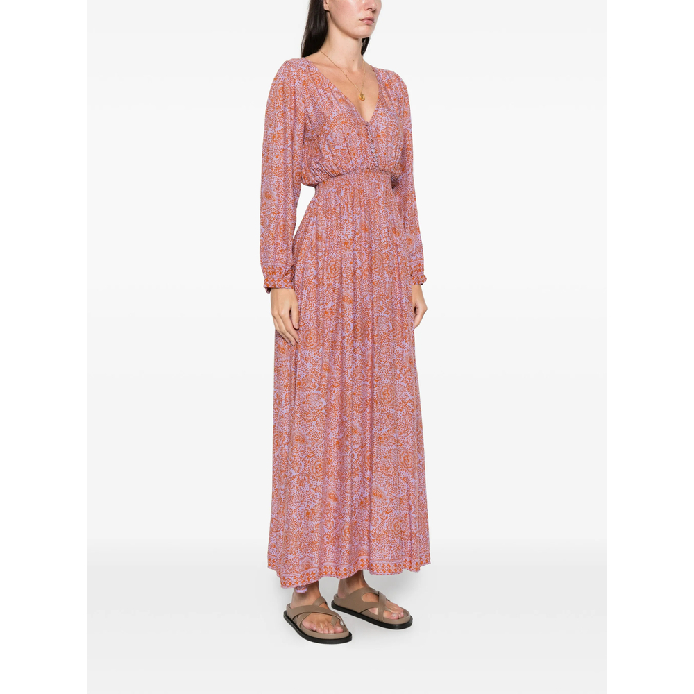 [Natalie Martin] Long sleeve dress SS26 SHANGRI  PURPL