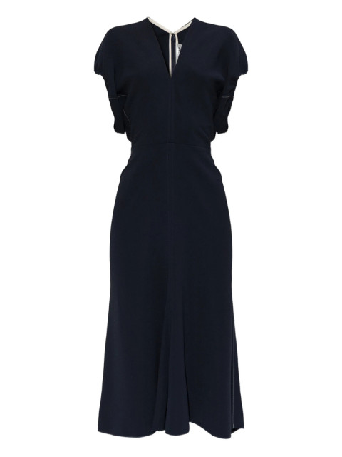 [VICTORIA BECKHAM] Sleeveless dress SS26 1126WDR006381A  NAVY