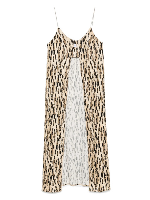 [THE NINA STUDIO] Sleeveless dress SS25 10 GILET  LEOP1