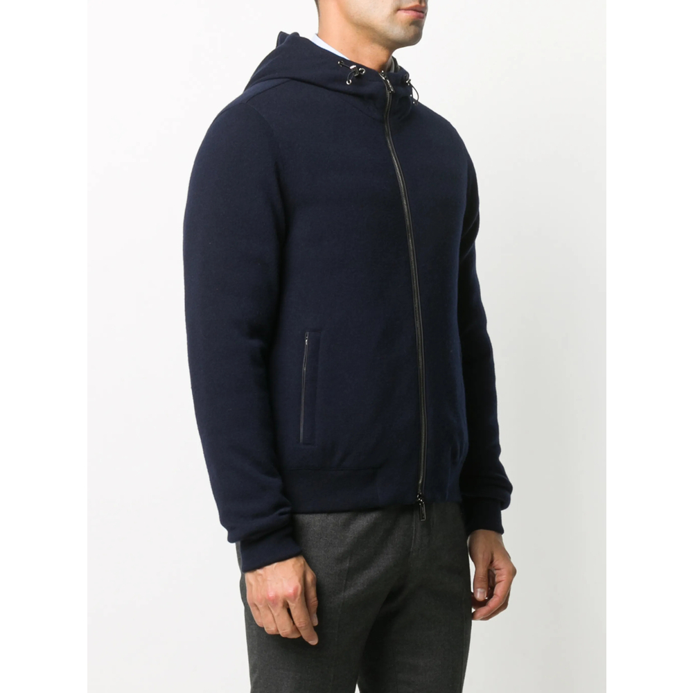 [Moorer] Bomber Jacket FW26 O100080 BRIGNO-MRW NAVY