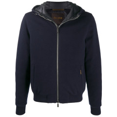[Moorer] Bomber Jacket FW26 O100080 BRIGNO-MRW NAVY