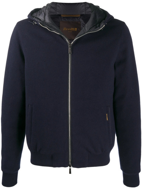 [Moorer] Bomber Jacket FW26 O100080 BRIGNO-MRW NAVY