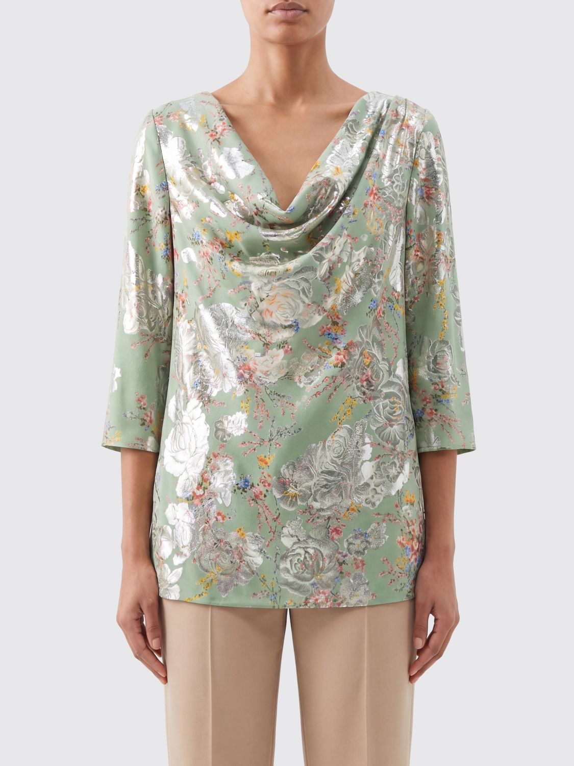 [Valentino Garavani] Blouse SS26 8B0AEBU5A72 4JS