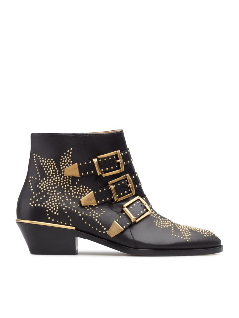 [Chloe] Boots FW26 CHC16A134750ZY BLACK GOLD