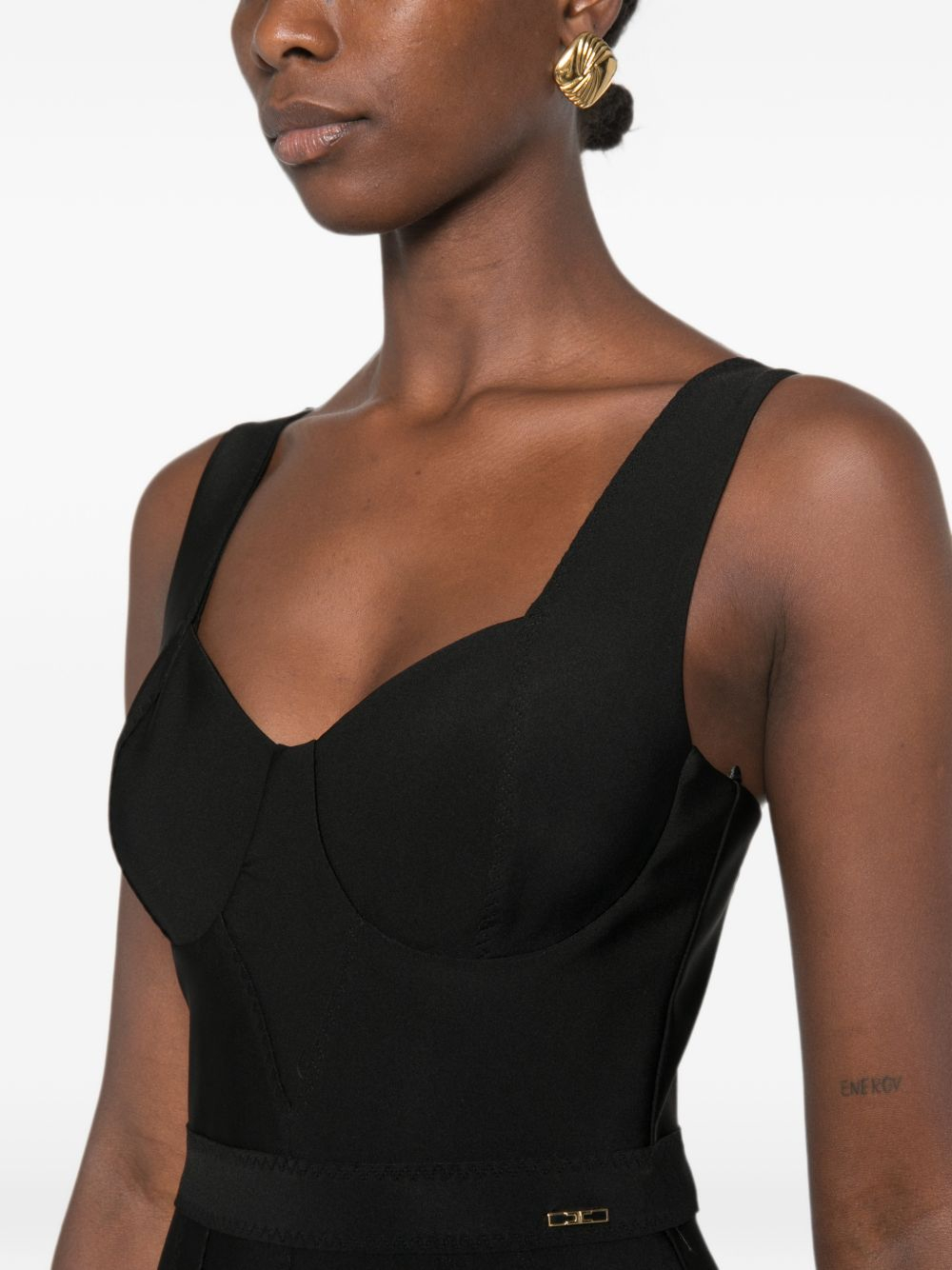 [ELISABETTA FRANCHI] Sleeveless dress FW26 AB98566E2110