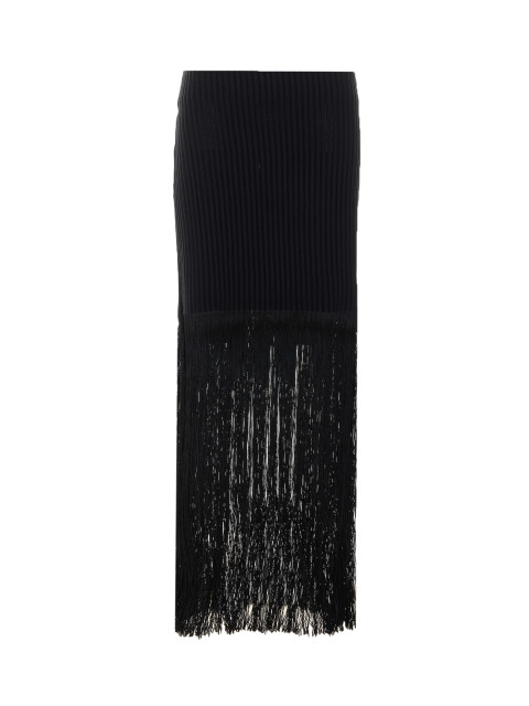 [Alaia] Long skirt FW26 AA9J2574K217D995