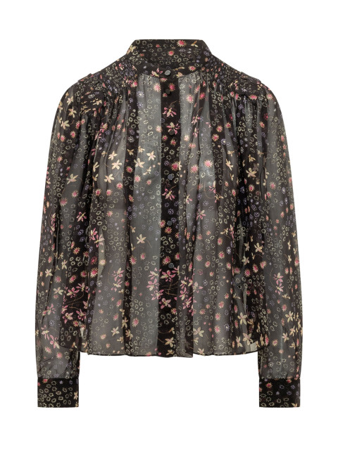 [Marant Etoile] Shirts Long Sleeve FW26 26AHT0947FAD3J01E BKEC