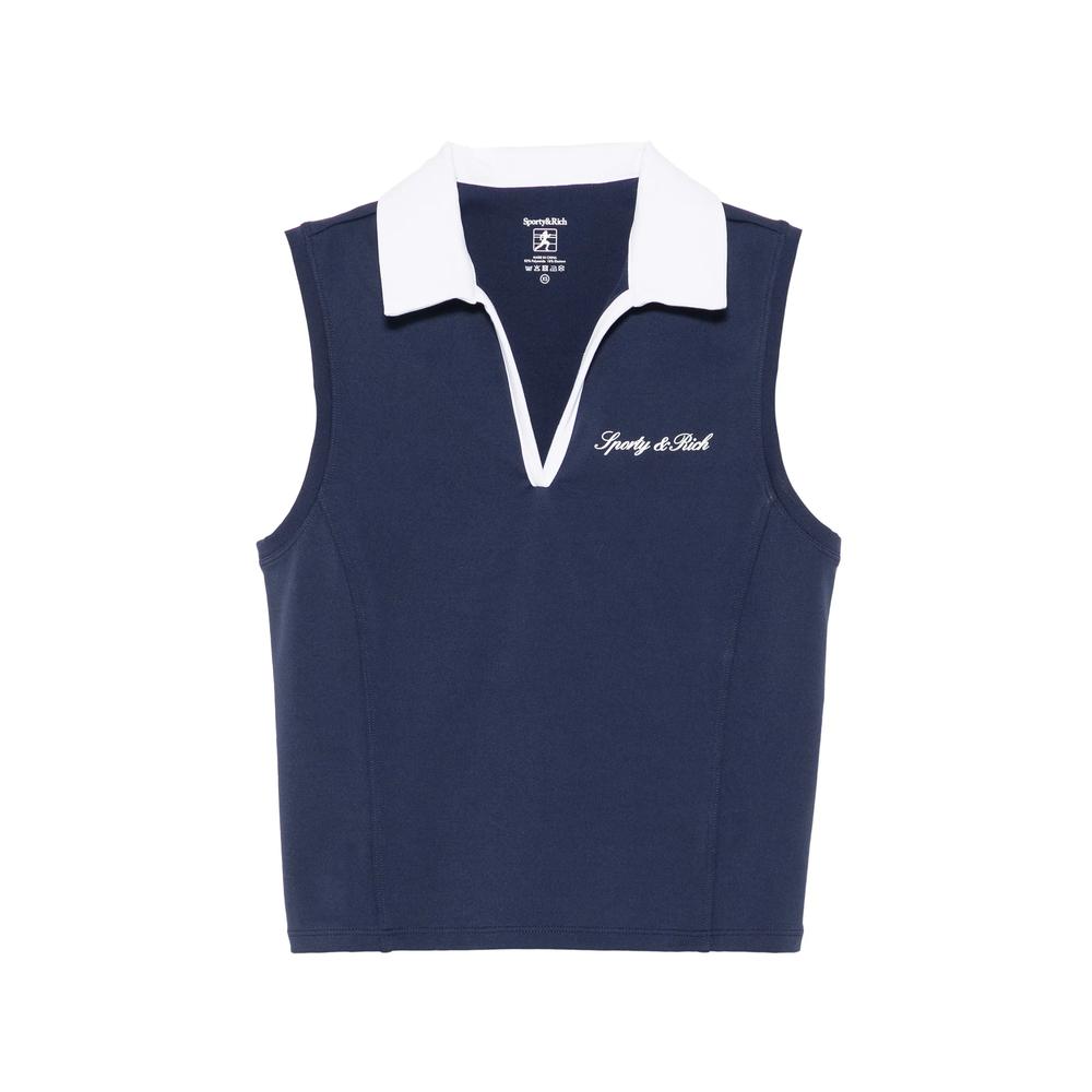 [SPORTY & RICH] T-shirts Sleeveless FW26 TO02475326BL  DKNAW