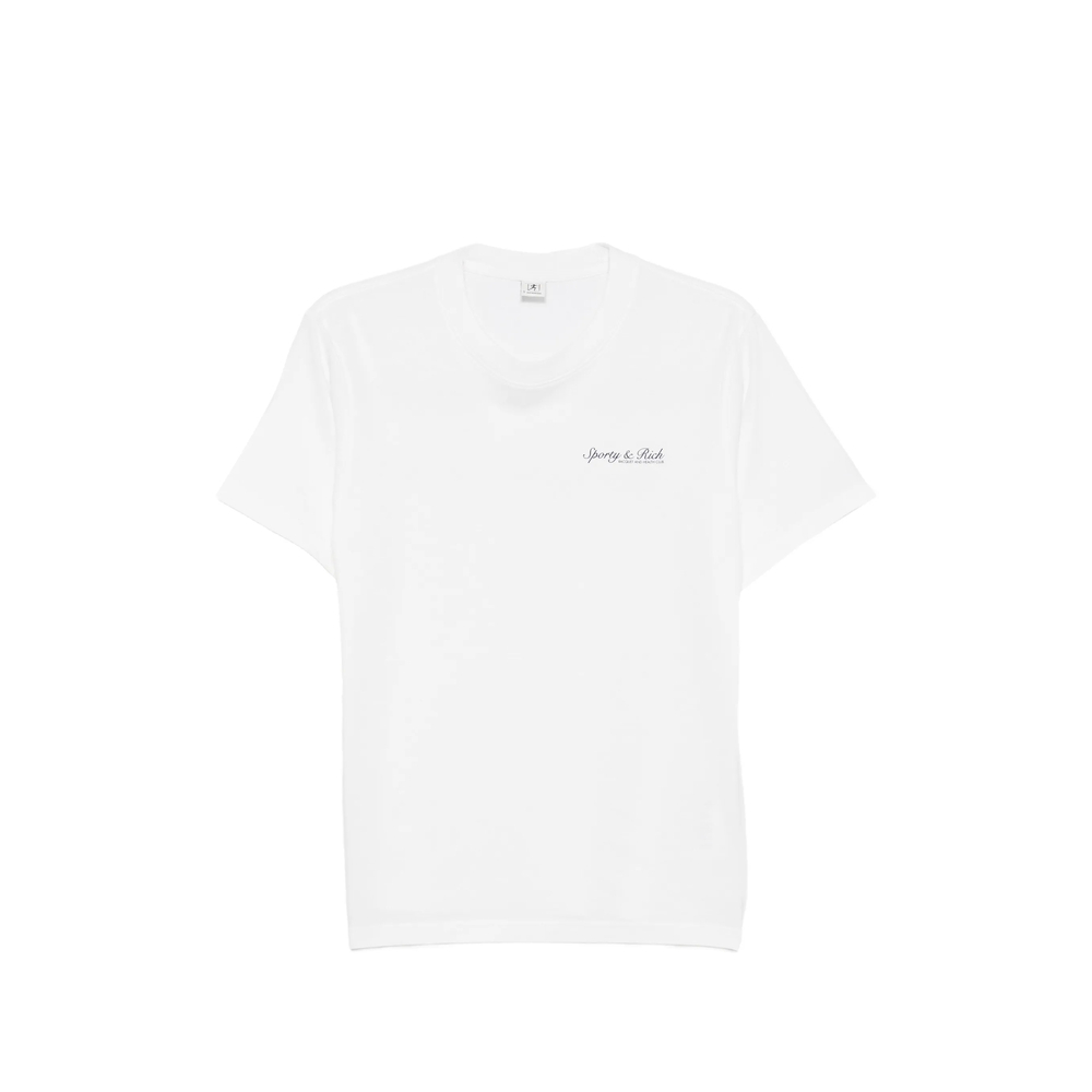 [SPORTY & RICH] T-shirts Short Sleeve FW26 TO11975325WH  WHITE