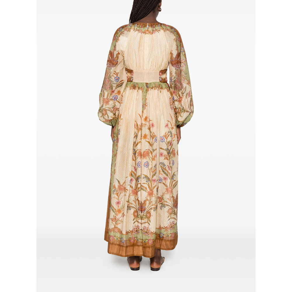 [Zimmermann] Long sleeve dress FW26 5947DSS262  CRKHA