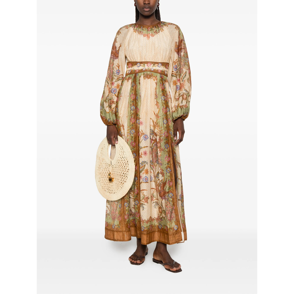[Zimmermann] Long sleeve dress FW26 5947DSS262  CRKHA