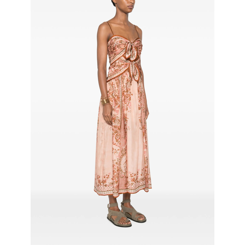 [Zimmermann] Sleeveless dress FW26 8062DSS261  PINK