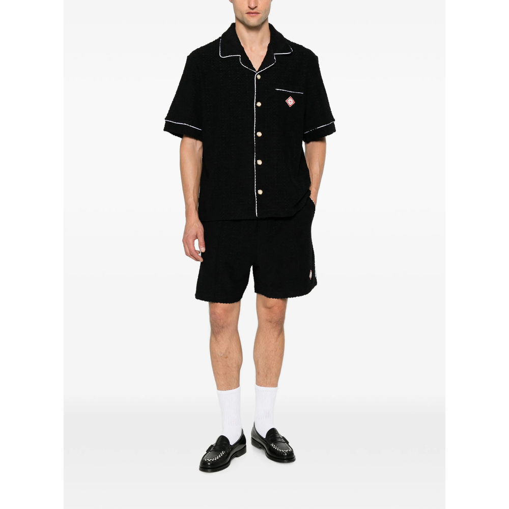 [Casablanca] Shorts FW26 PF26-JTR-113 02 BLACK