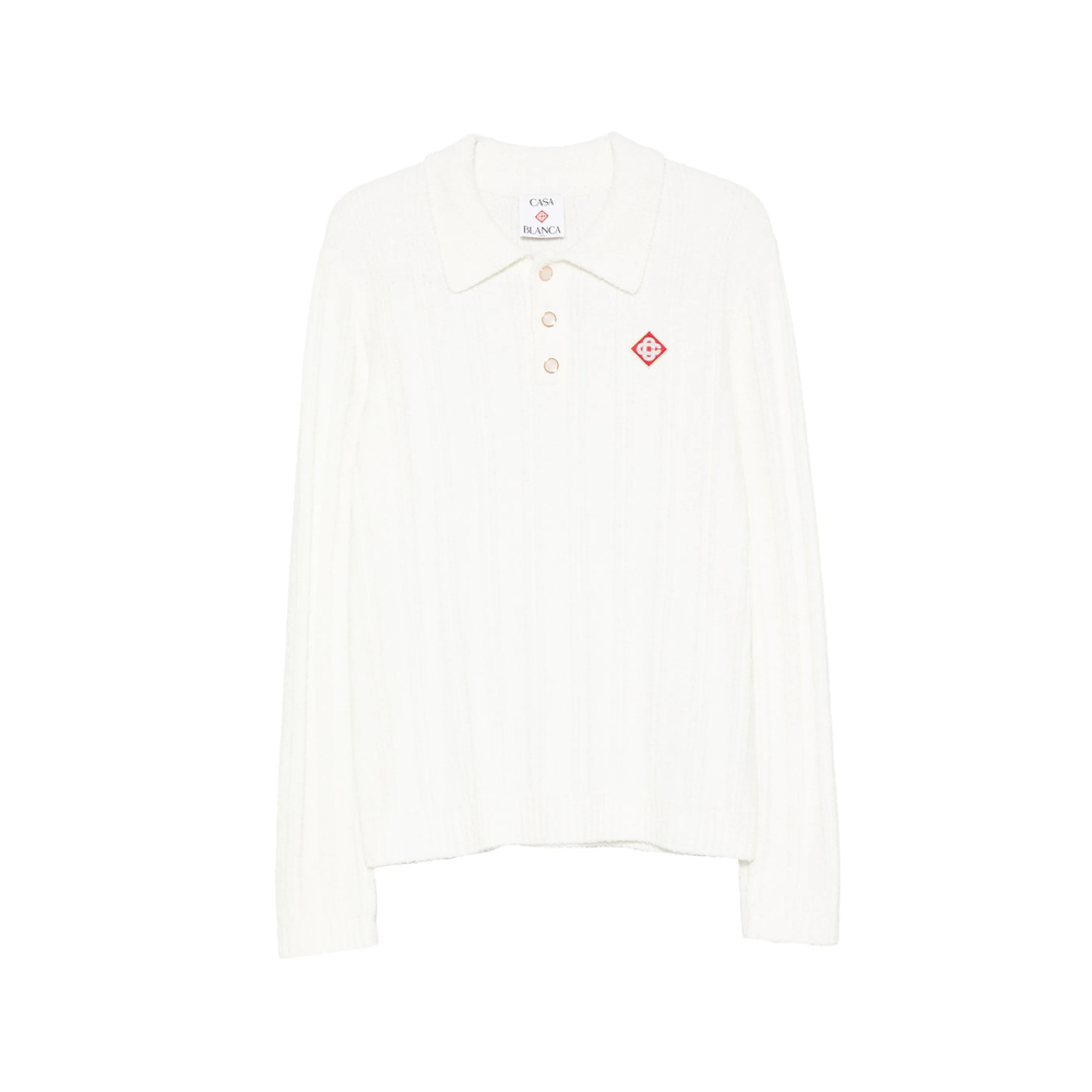 [Casablanca] T-shirts Short Sleeve FW26 PF26-KW-1000 01 WHITE