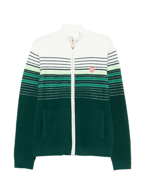[Casablanca] Cardigan FW26 PF26-KW-1419 01 WHGRE