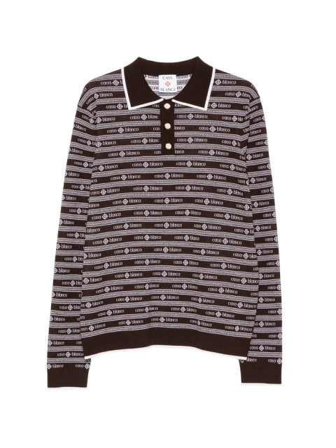 [Casablanca] Knitwear FW26 PF26-KW-729 01 DKBRO