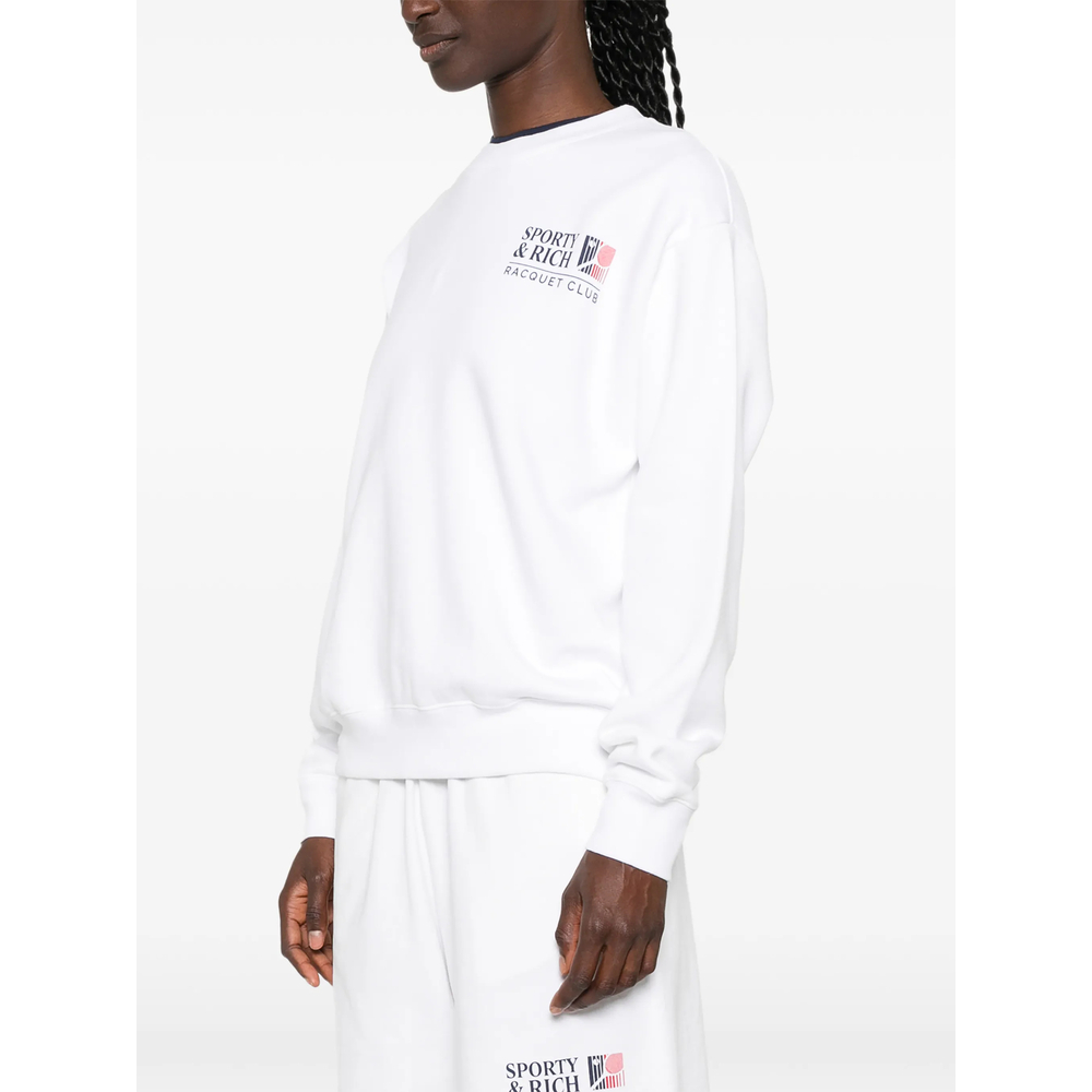[SPORTY & RICH] Sweatshirt FW26 ST098710431WH  WHITE