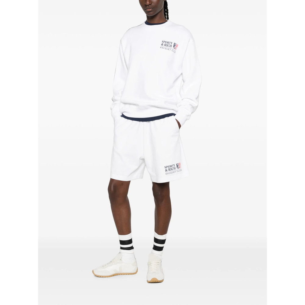 [SPORTY & RICH] Sweatshirt FW26 ST098710431WH  WHITE