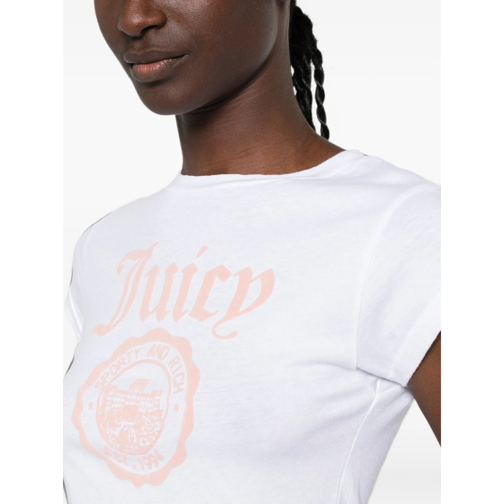 [SPORTY & RICH] T-shirts Short Sleeve FW26 TO111716691WH  WHROS