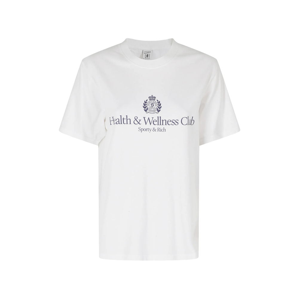 [SPORTY & RICH] T-shirts Short Sleeve FW26 TO119710241WH  WHITE