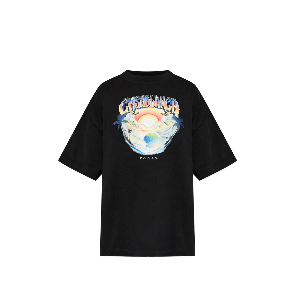 [Casablanca] T-shirts Short Sleeve FW26 PF26-JTS-078 02 CAAIR