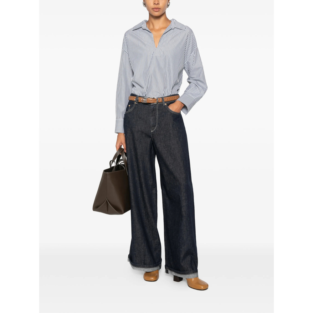 [S Max Mara] Shirts Long Sleeve FW26 SMMCRISTEL 174 055