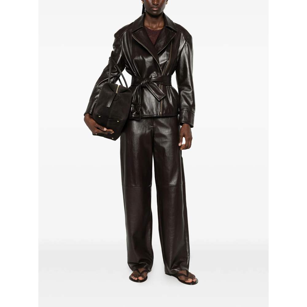 [MAX MARA STUDIO] Trousers FW26 MSTLEGNO 013F 003