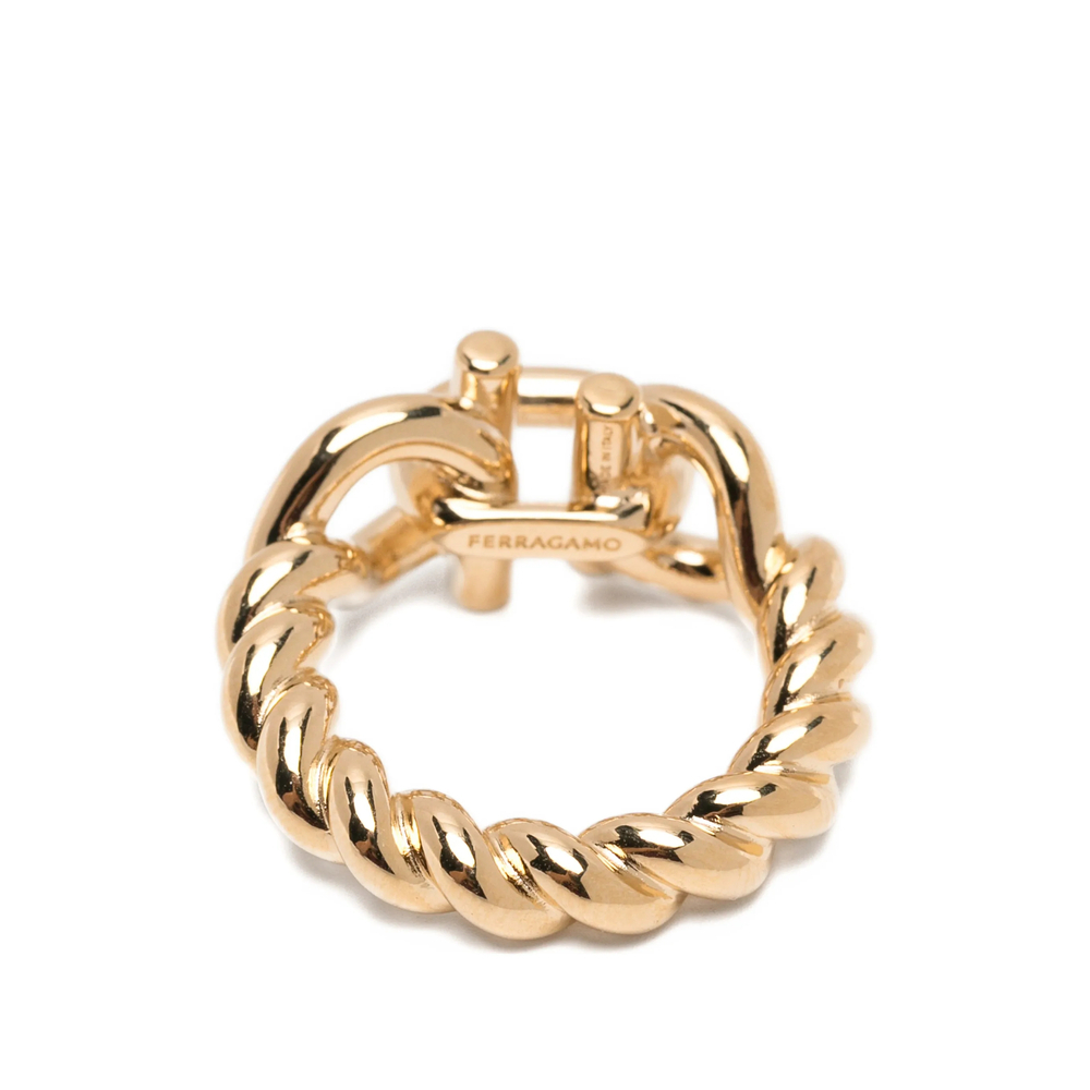 [Ferragamo] Ring FW26 760990 0795086 ORO