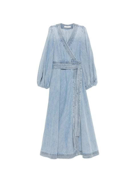 [Zimmermann] Long sleeve dress FW26 7266DSS262  SKYLA