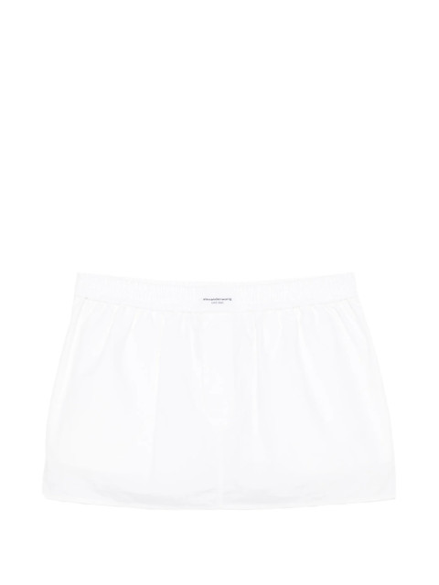 [ALEXANDER WANG] Mini skirt FW26 1WC3265436  100