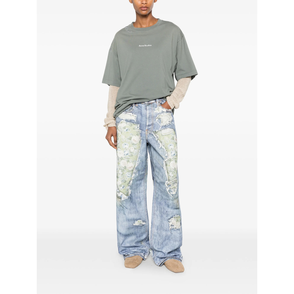 [Acne Studios] T-shirts Short Sleeve FW26 CL0446  SLGRE