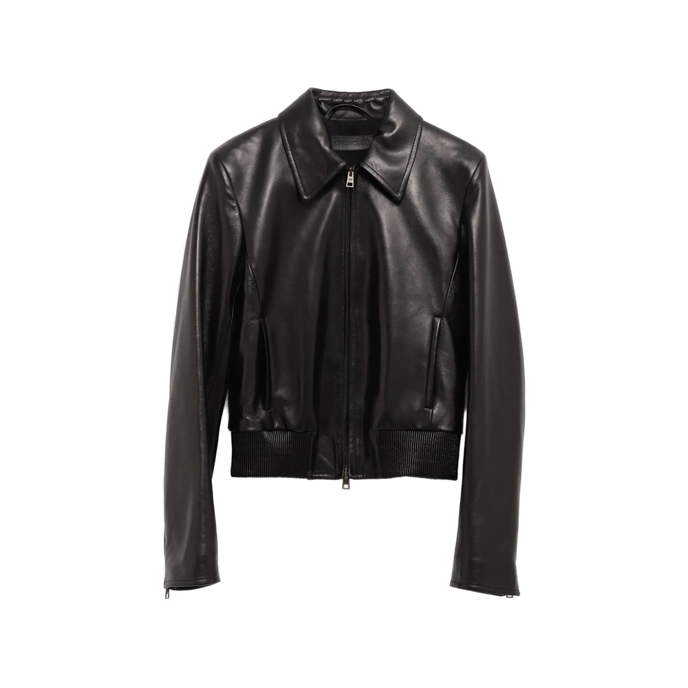 [Balenciaga] Leather Jacket SS26 871980 TUS11 1000
