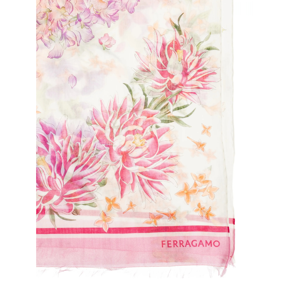[Ferragamo] Scarf FW26 321291 0795237 ROSA