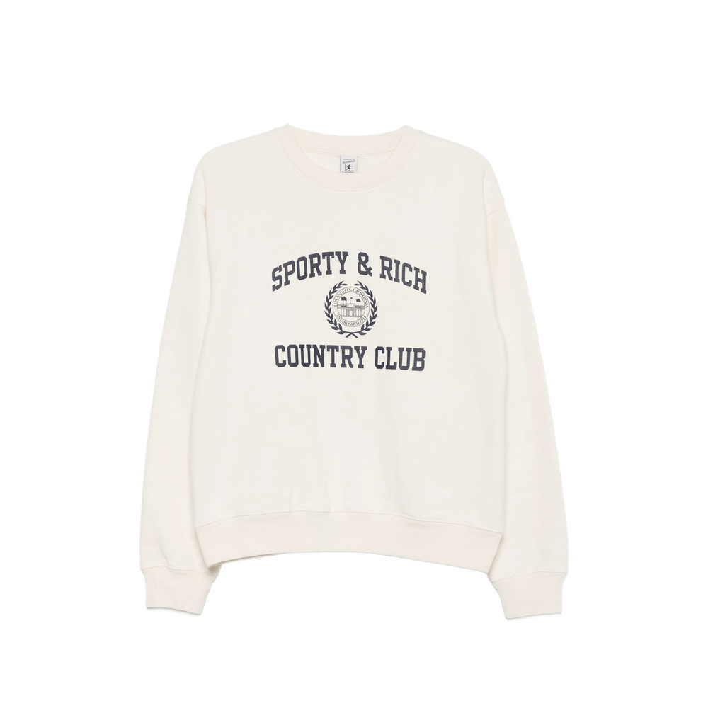 [SPORTY & RICH] Sweatshirt FW26 ST09876218WH  ECRU